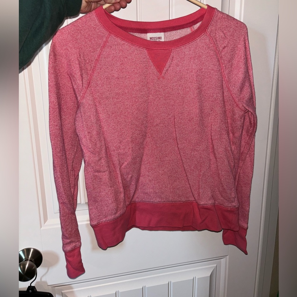 Mossimo Women’s Pink Crewneck- size small